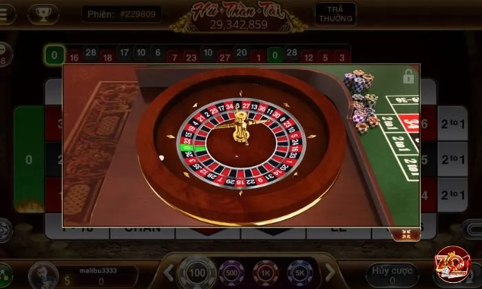 Đôi nét về Roulette 3D Zowin