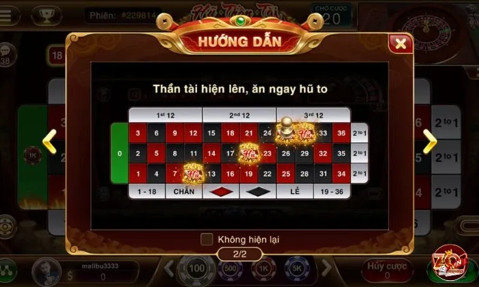 Tham gia cá cược Roulette 3D Zowin